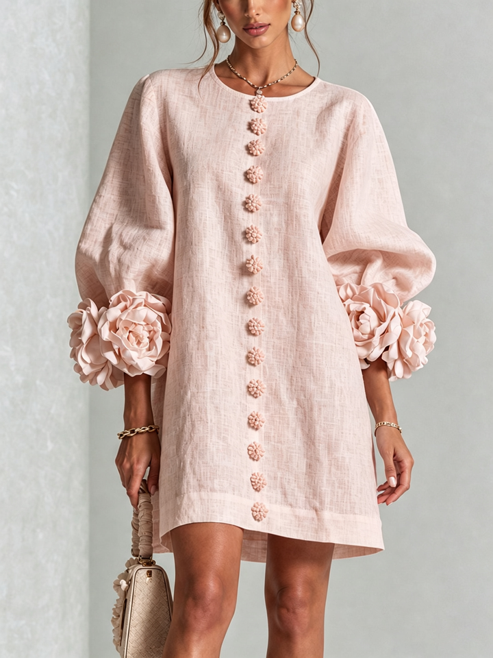 Milena™ - Button-Down Mini Dress