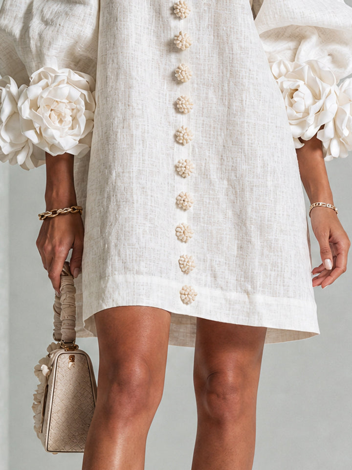 Milena™ - Button-Down Mini Dress