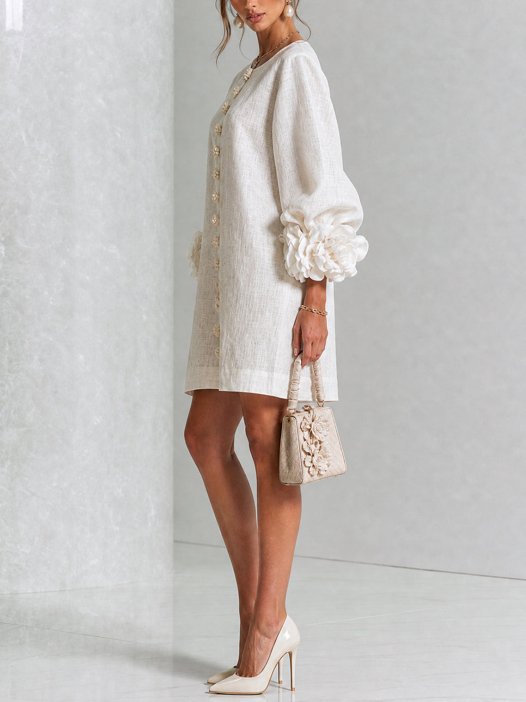Milena™ - Button-Down Mini Dress