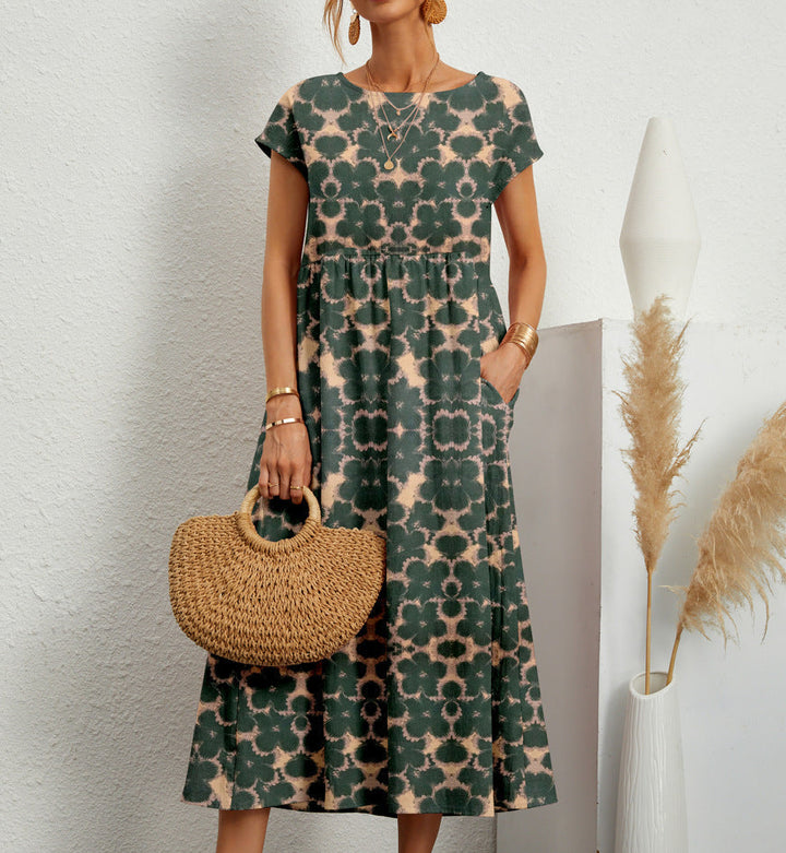 Diana™ - Elegant Floral Dress