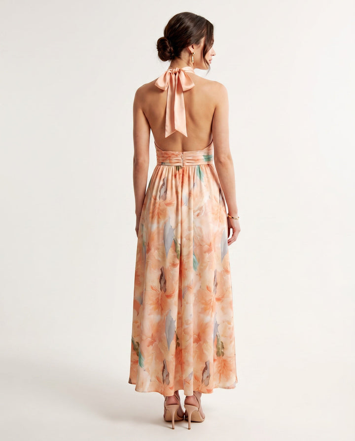 Brianna™ - Peach Dress