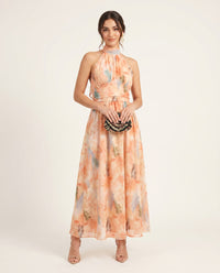 Brianna™ - Peach Dress