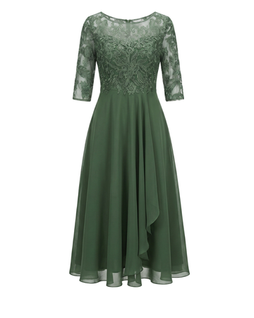 Isobel™ - Autumn Lace Dress