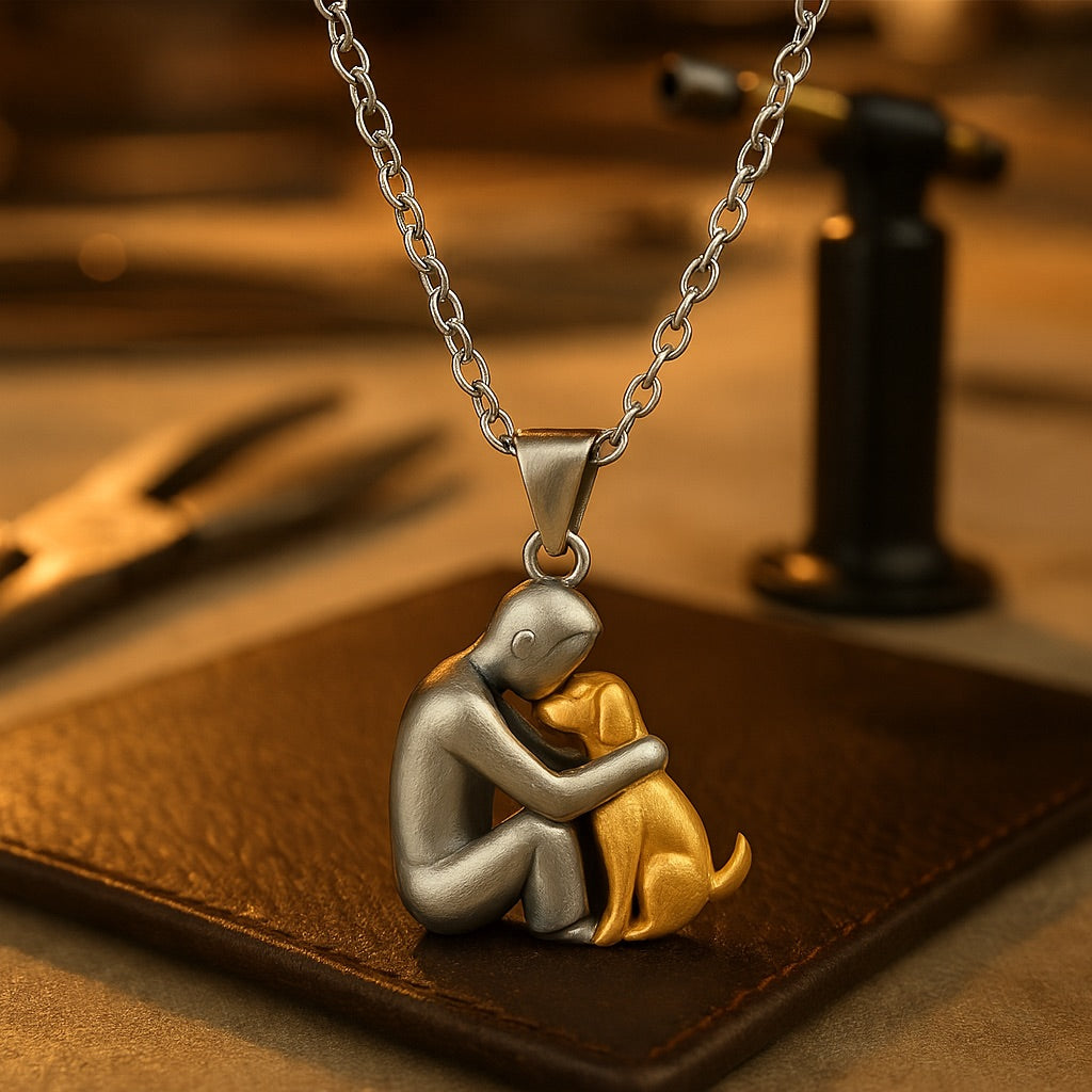 Vesper - Hug Pendant Necklace