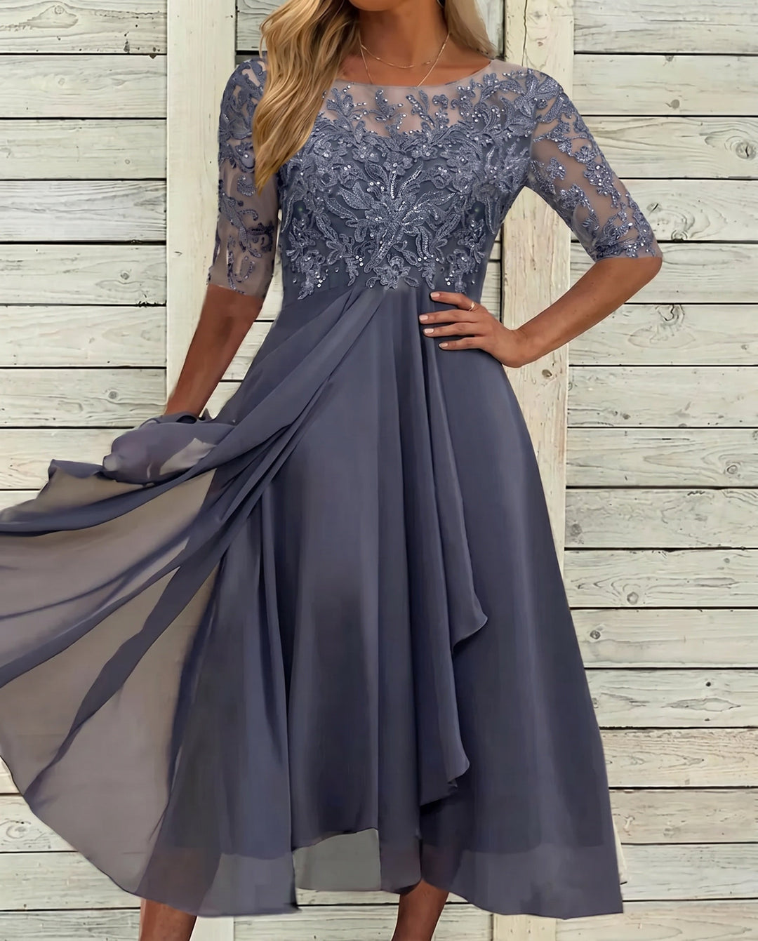 Isobel™ - Autumn Lace Dress