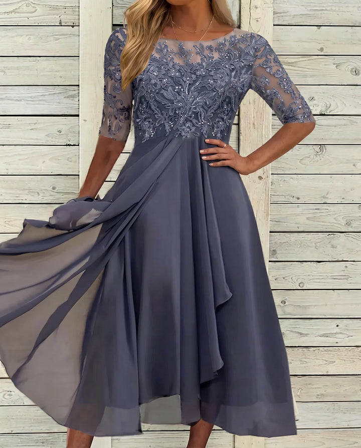 Isobel™ - Autumn Lace Dress