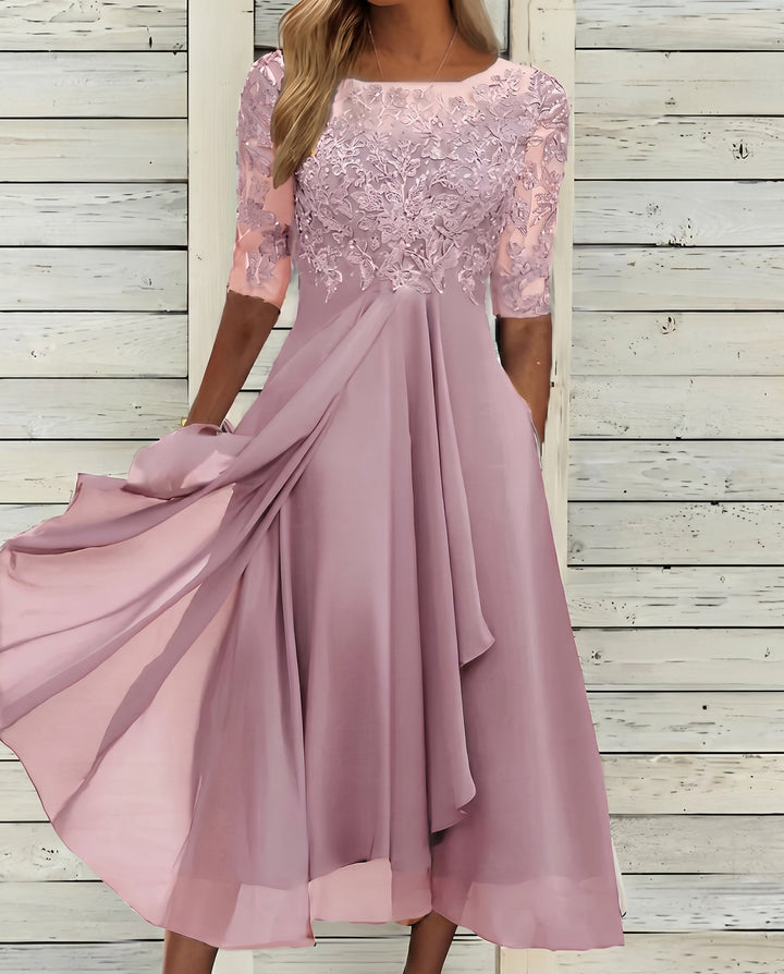Isobel™ - Autumn Lace Dress