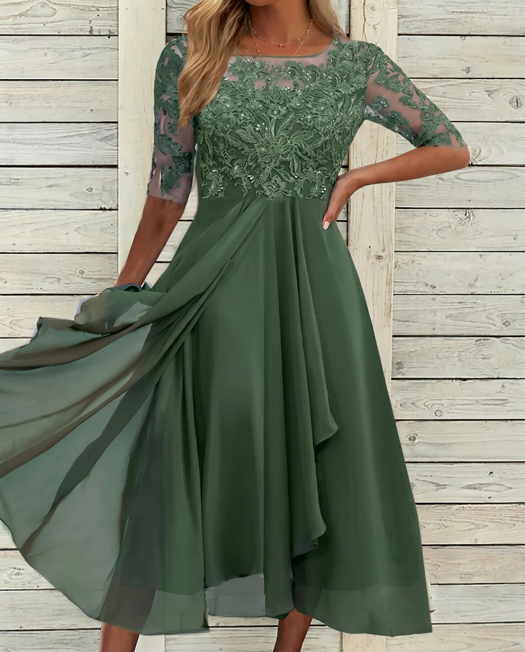 Isobel™ - Autumn Lace Dress