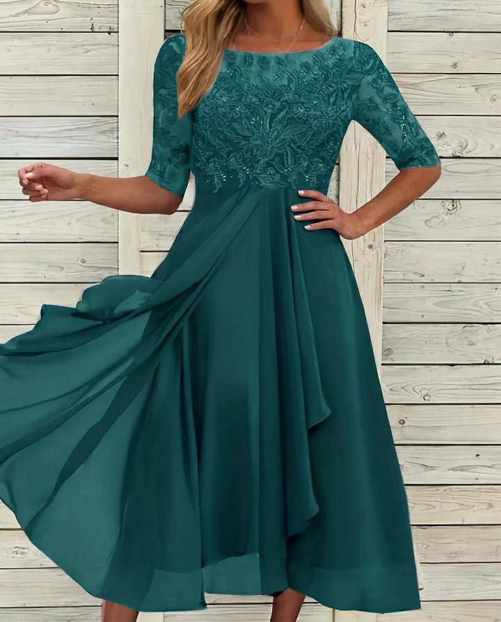Isobel™ - Autumn Lace Dress