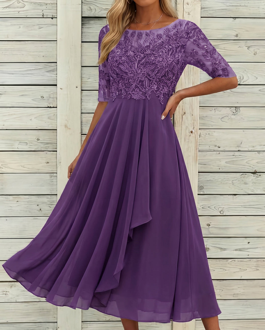 Isobel™ - Autumn Lace Dress