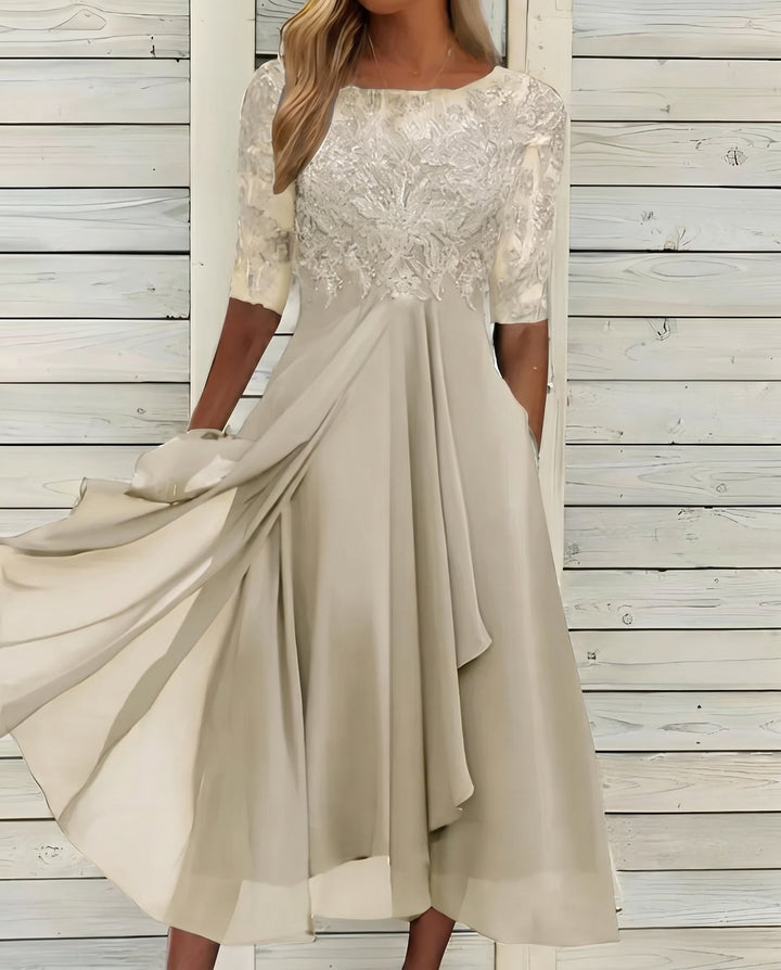Isobel™ - Autumn Lace Dress