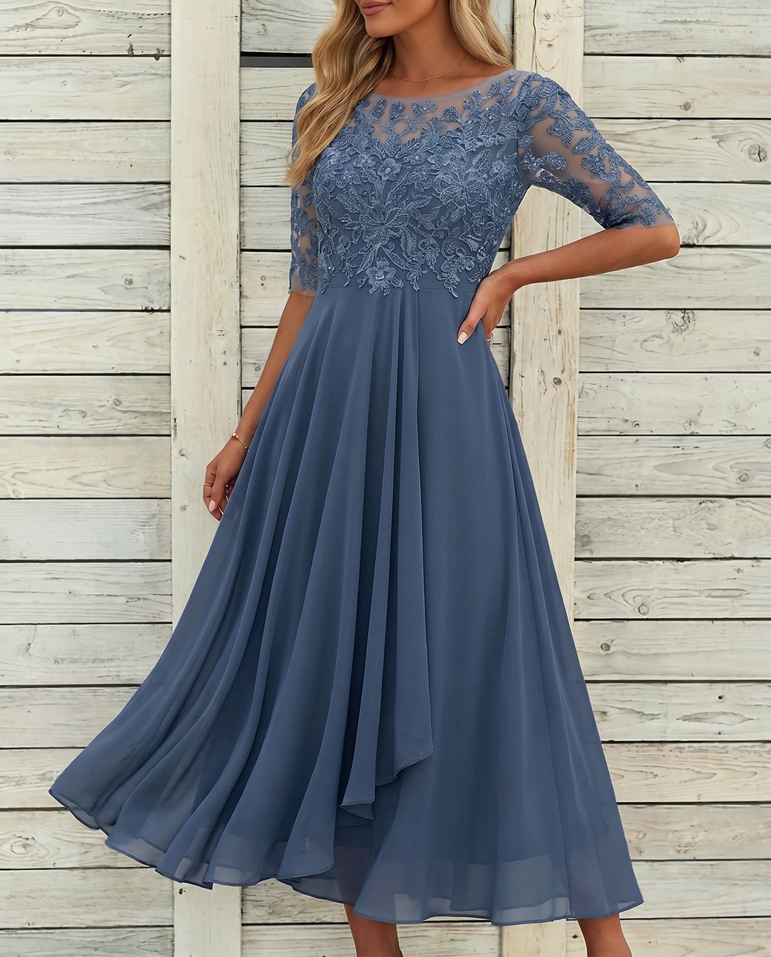 Isobel™ - Autumn Lace Dress