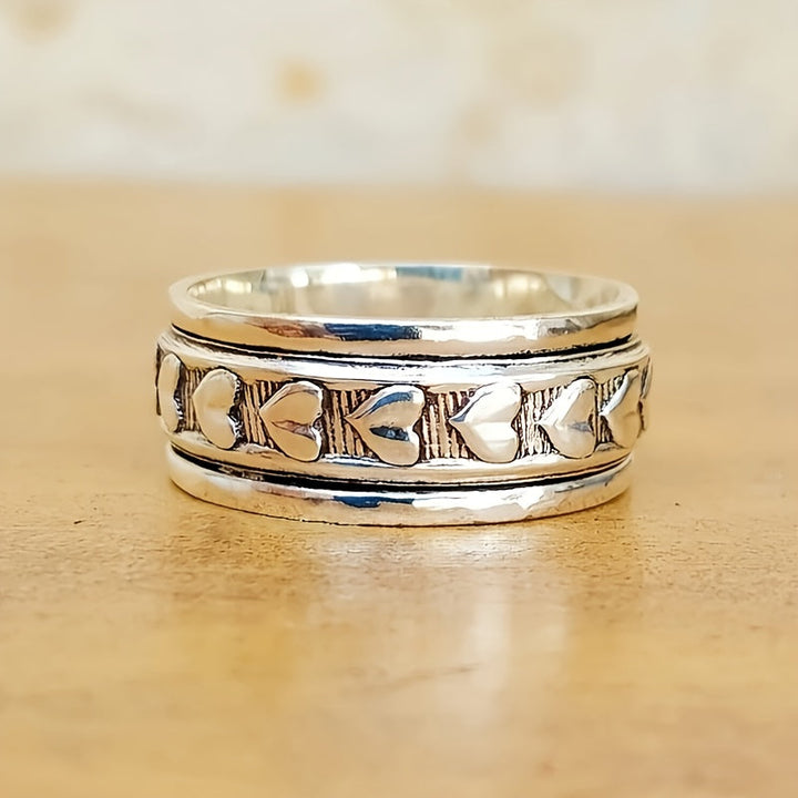 Roselle™ -Vintage Boho Heart Ring