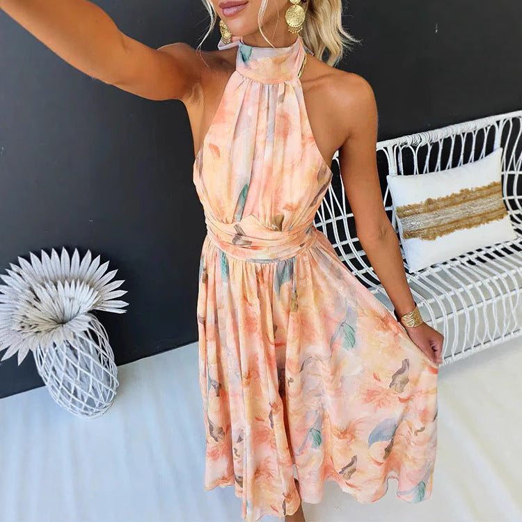 Brianna™ - Peach Dress