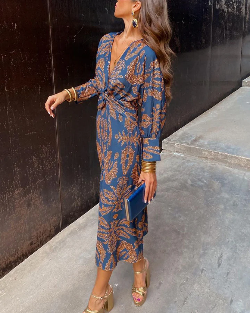 Julie™ - Long Sleeve Maxi Dress