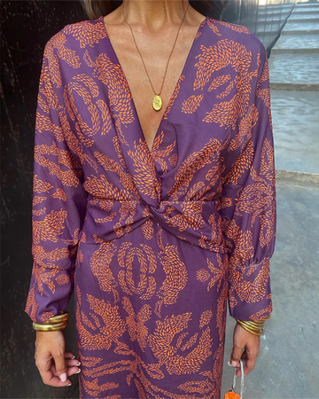 Julie™ - Long Sleeve Maxi Dress