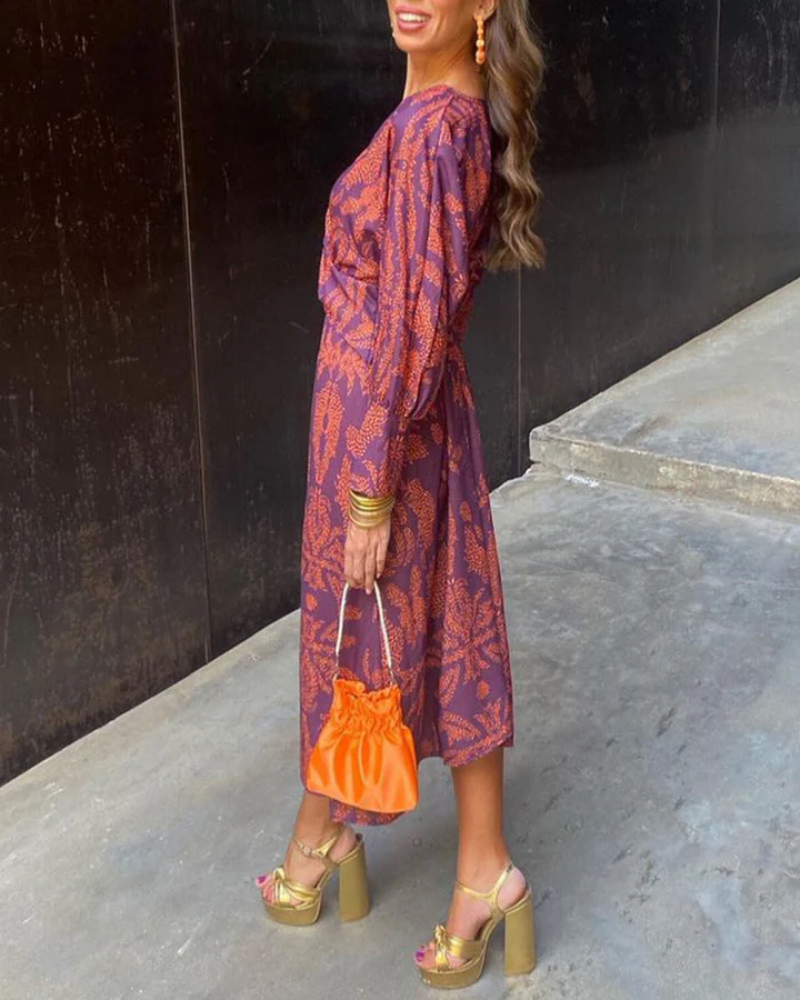 Julie™ - Long Sleeve Maxi Dress