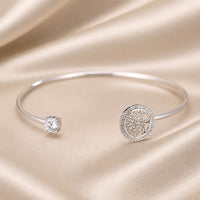 White Gold Tree of Life Bracelet