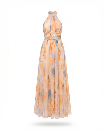 Brianna™ - Peach Dress