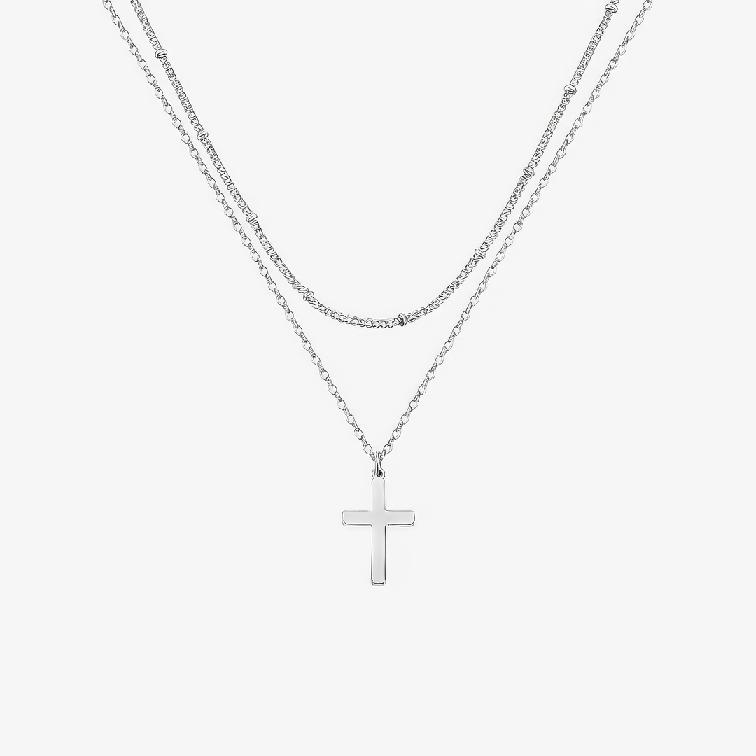 Benedetta™ - Layered Cross Necklace
