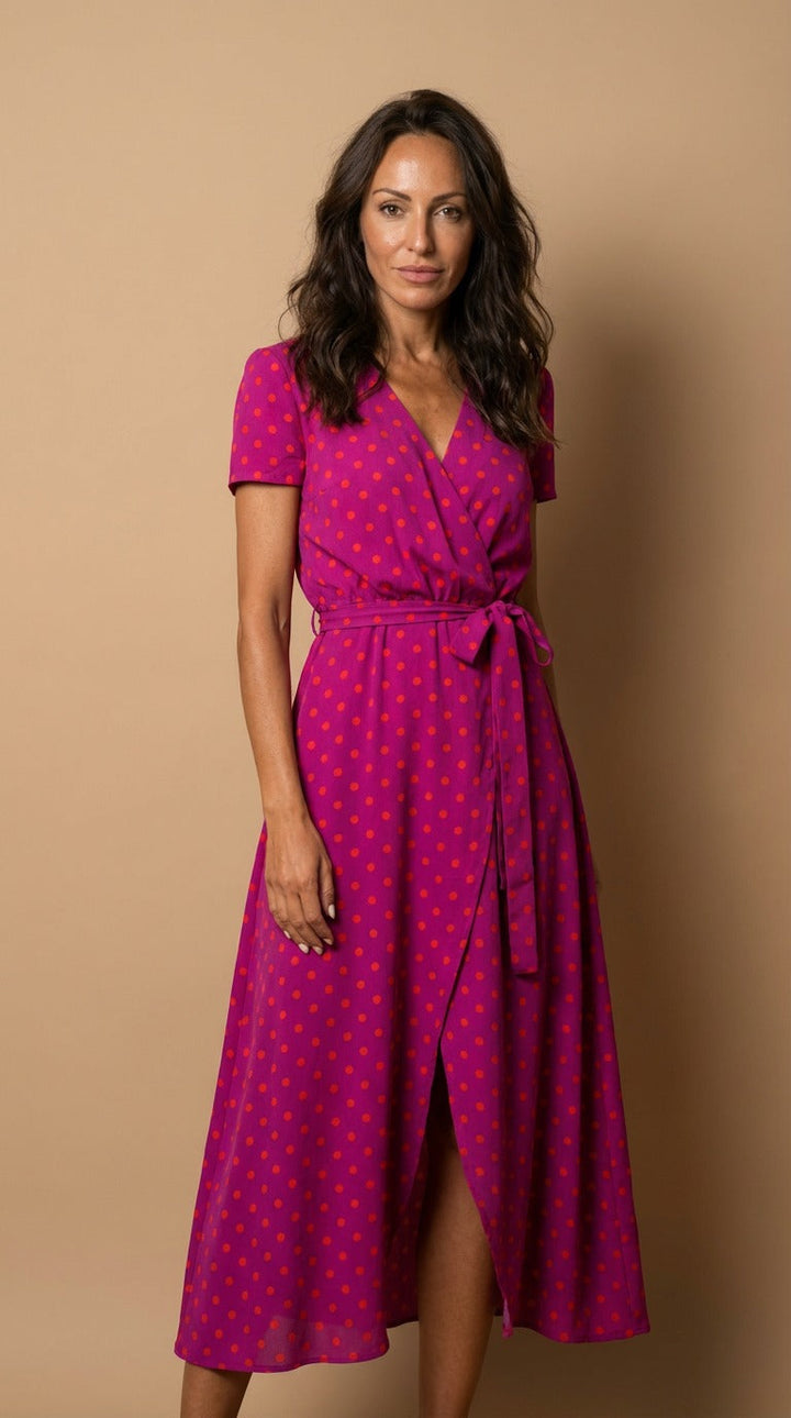 Flora™ | Elegant Wrap Dress