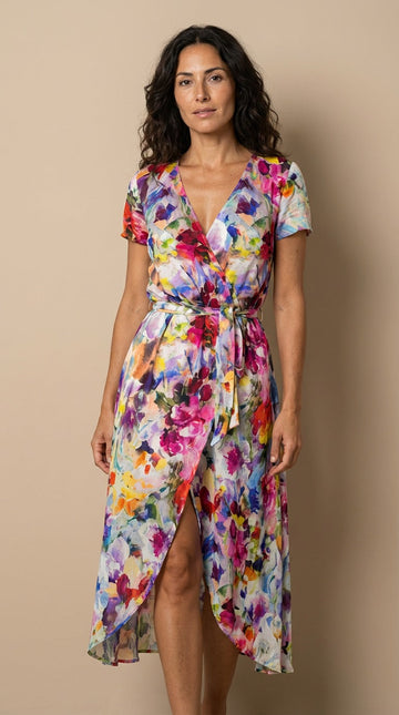 Flora™ | Elegant Wrap Dress