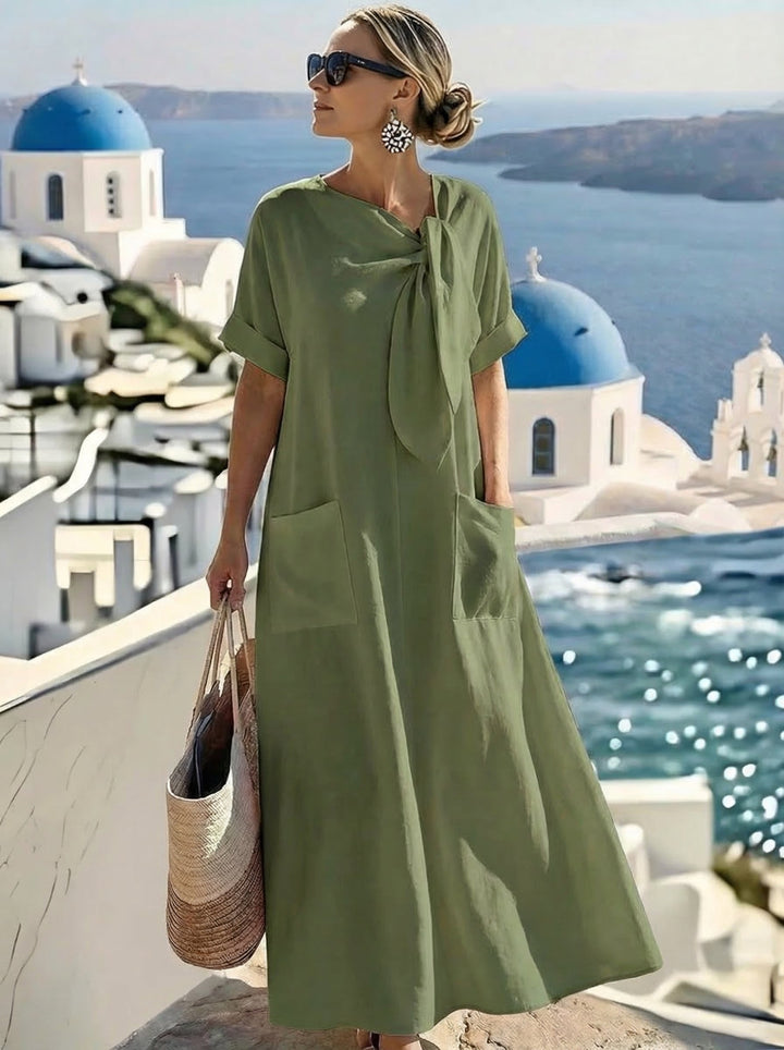 Fleur™ Graceful Pocketed Dress