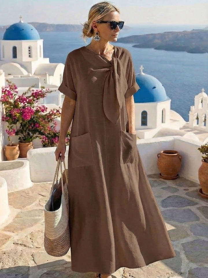 Fleur™ Graceful Pocketed Dress