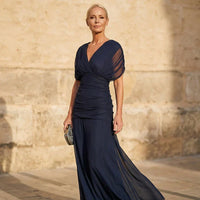 Isabeau™ - Chic Blue Dress