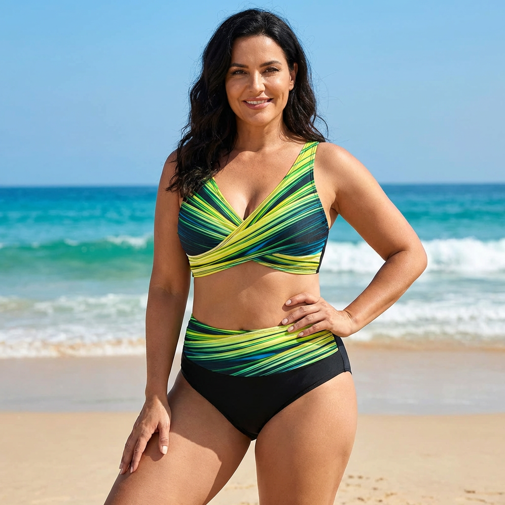 Corinna™ - Cross-Wrap Swimsuit