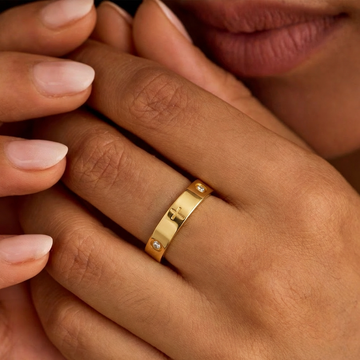 Bianca™ - Crystal Cross Ring