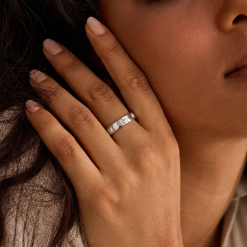 Bianca™ - Crystal Cross Ring