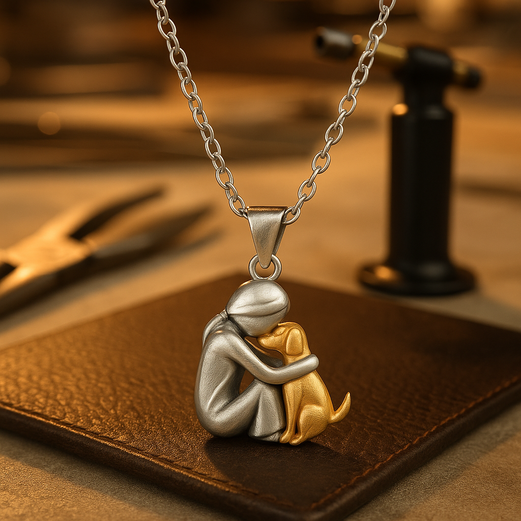 Vesper - Hug Pendant Necklace