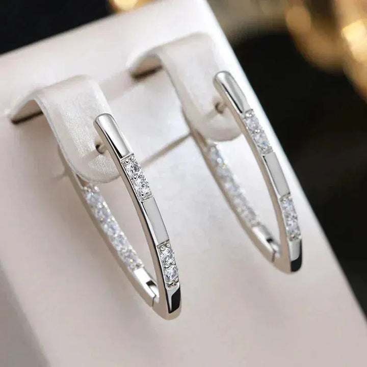 Chic Zircon Stone Earrings