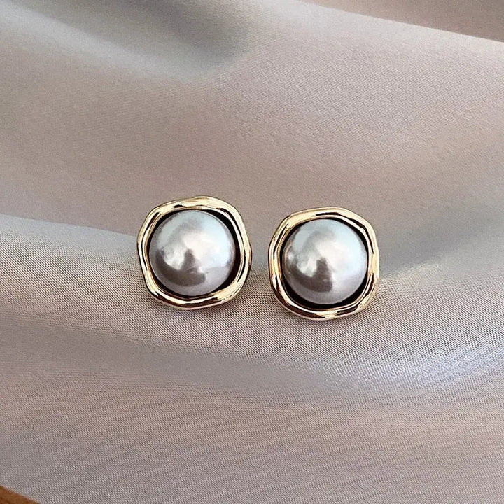 Luxury Black Pearl Earrings