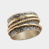 Asta Vintage Gold-Silver Finish