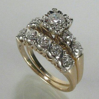 Isabelle™ - Vintage Sparkling Gold Ring