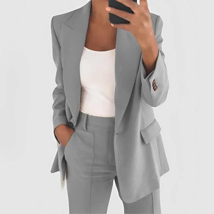 Astherielle™ - Two-Piece Blazer and Pant Set