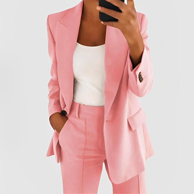 Astherielle™ - Two-Piece Blazer and Pant Set