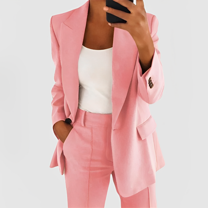 Astherielle™ - Two-Piece Blazer and Pant Set