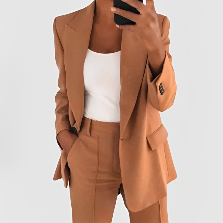 Astherielle™ - Two-Piece Blazer and Pant Set