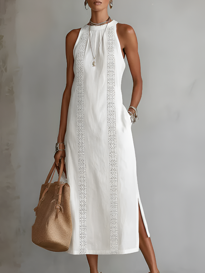 Isidora™ - White Lace Maxi Dress