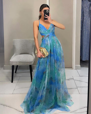 Oriana™ - Chiffon Maxi Dress