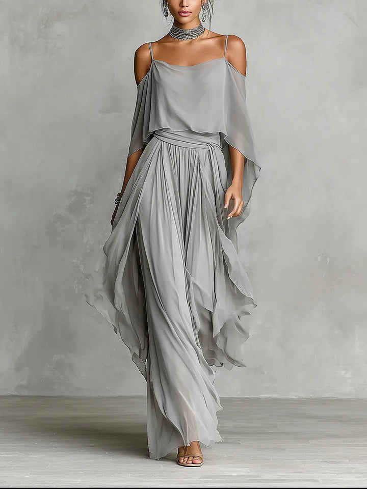 Orvienne™ - Spaghetti Strap Top and Pants Set