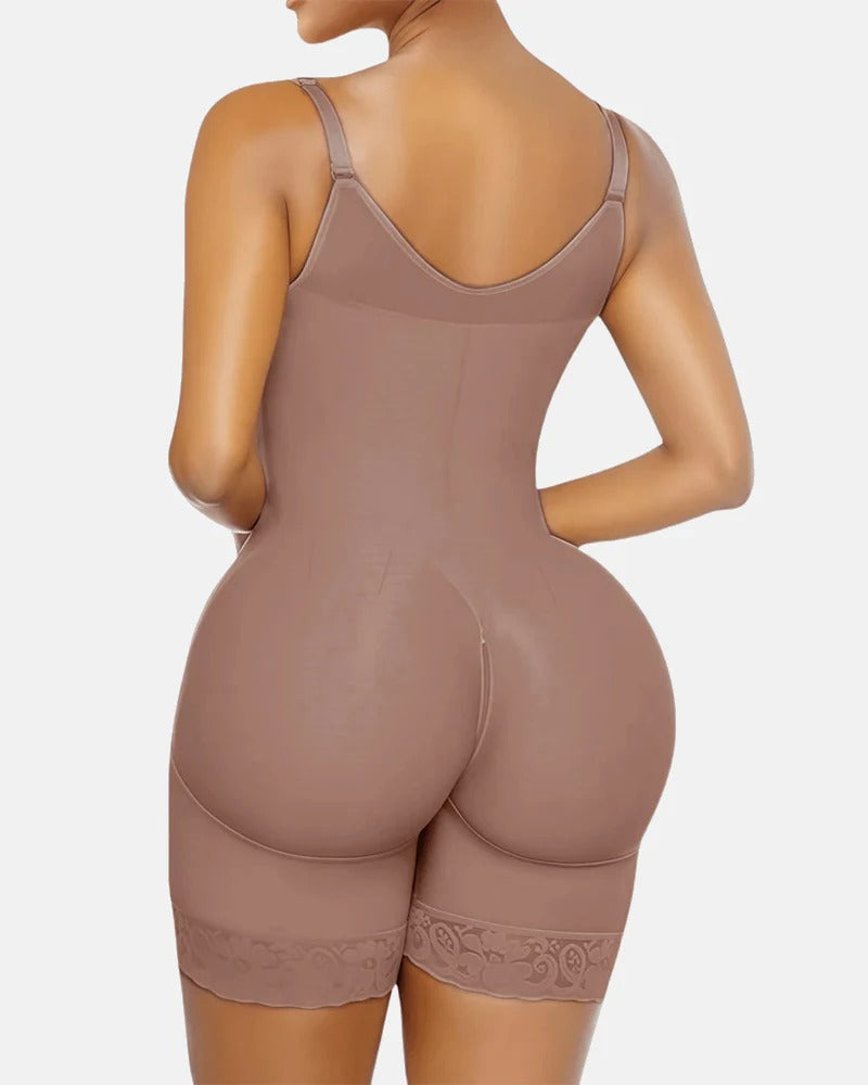 SculptLift - Tummy Control Butt Lifter Shaper with Zipper Crotch Fajas Colombianas