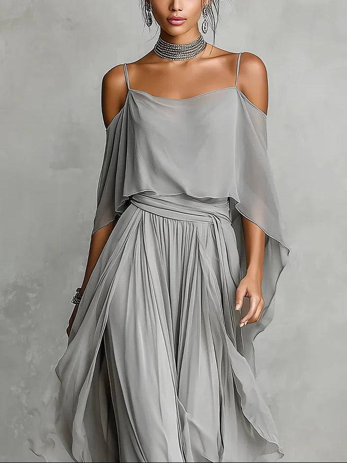 Orvienne™ - Spaghetti Strap Top and Pants Set