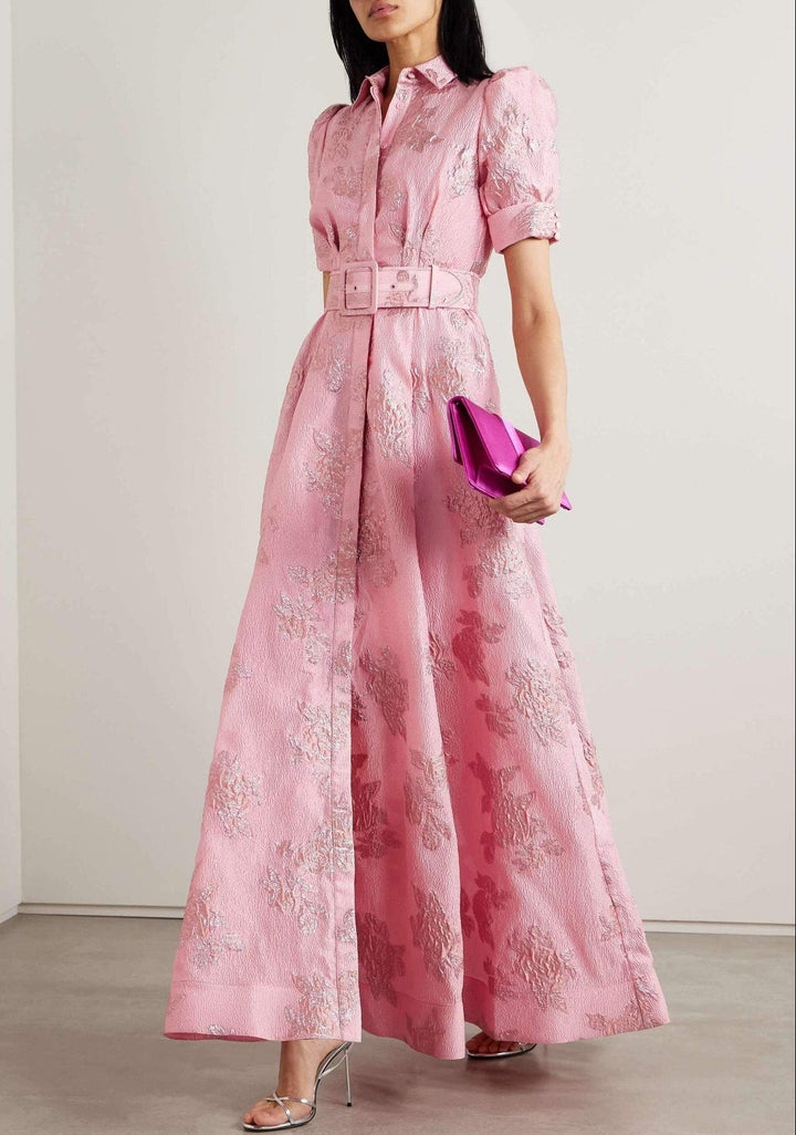 Clara™ | Dress with Short Puff Sleeves