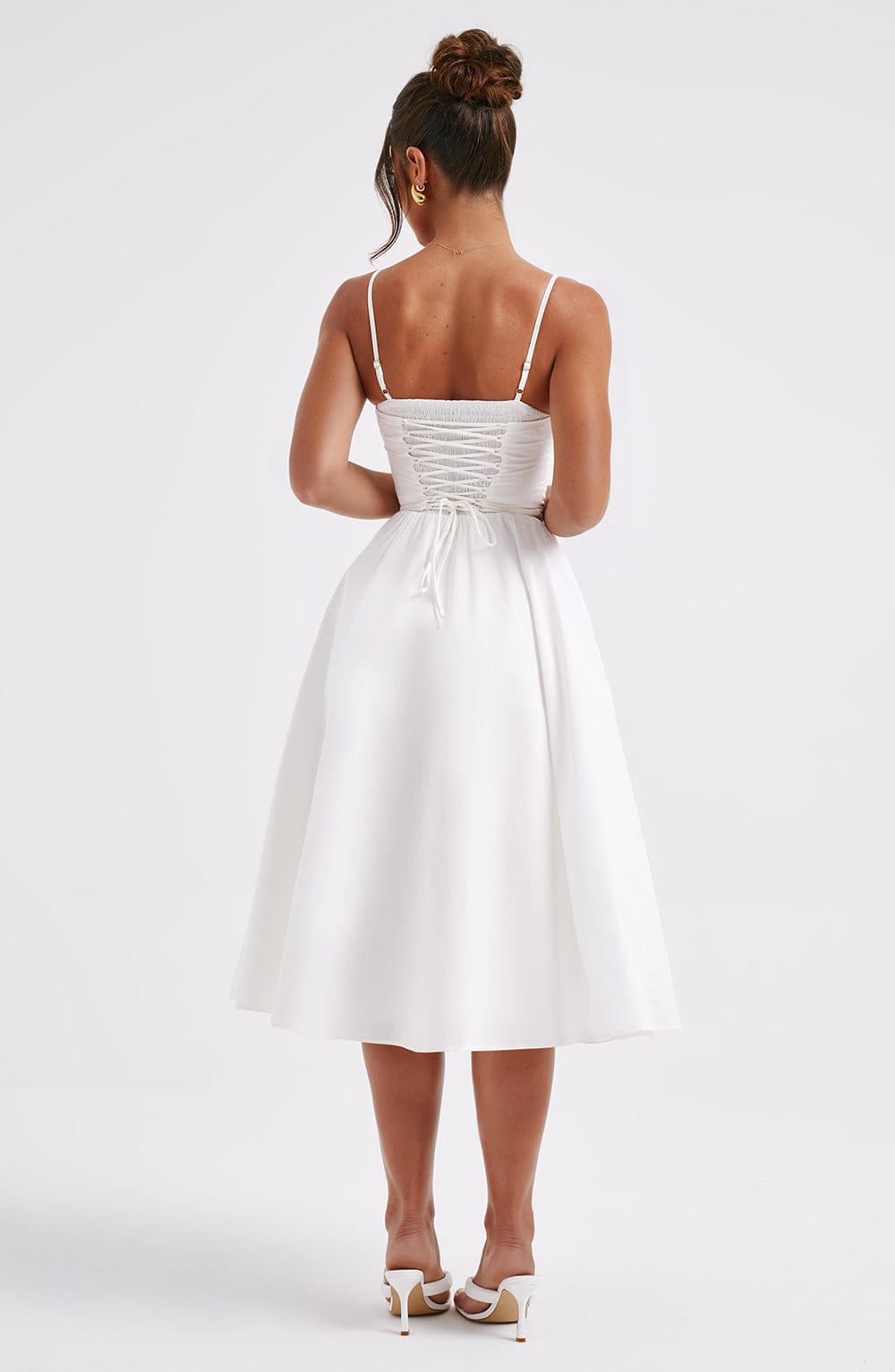 Lucianna™ - Corset-Style Midi Dress