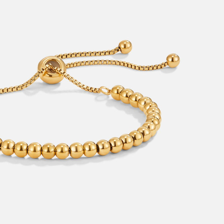 Adele - Gold Pearl Bracelet