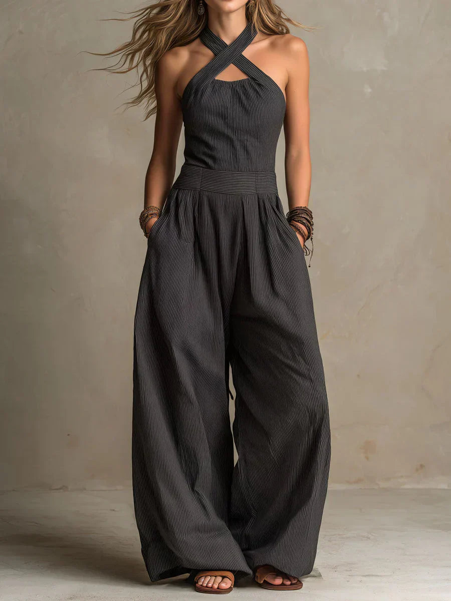 Berenice™ - Luxe Halter Jumpsuit